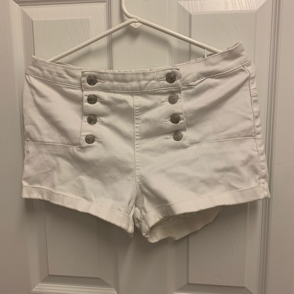 High waisted shorts